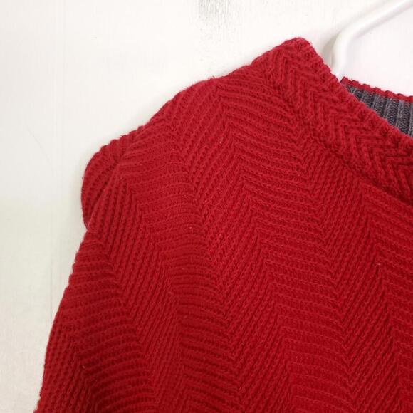 Vintage Chaps Ralph Lauren Sweater Mens XL Hand Framed Textured Cotton Heavy - Picture 9 of 11